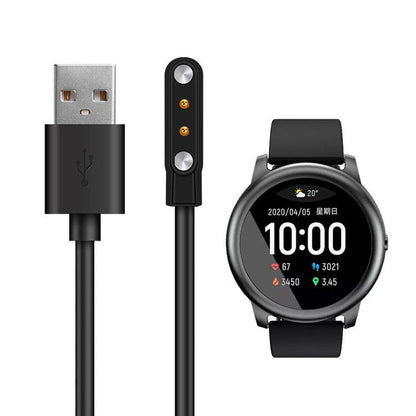 For Xiaomi Haylou Solar LS05 xDfind USB Port Magnetic Charging Cable, Length: 1m(Black) by xDfind