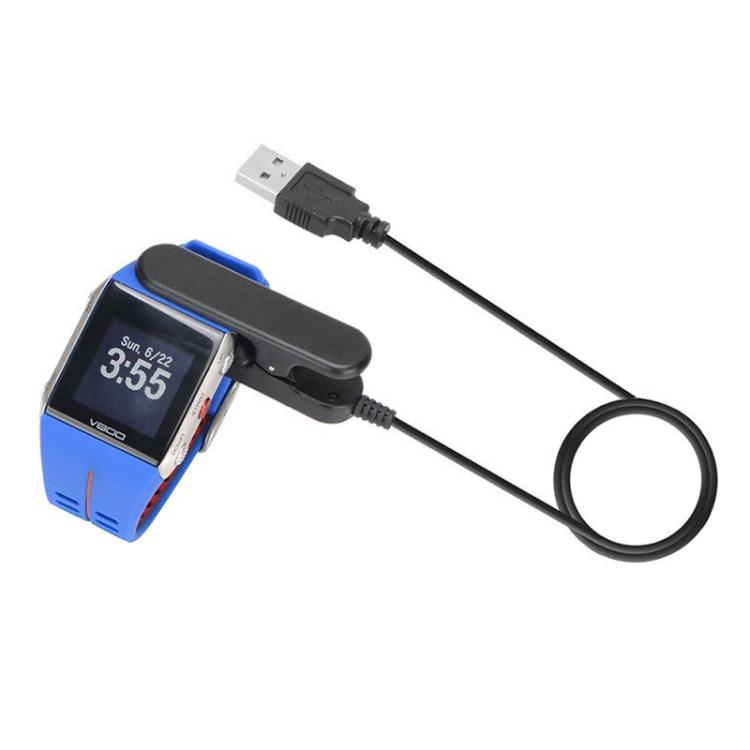 For Polar V800 xDfind USB Port Watch Charging Clip Watch Charger With Data Function, Length: 1m(Black) by xDfind