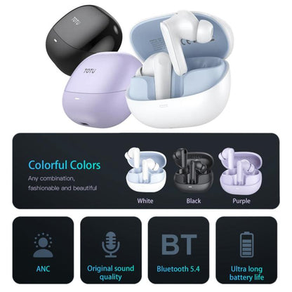 TOTU BE-8-TWS Bluetooth 5.4 Wireless Bluetooth Earphone(White) by TOTUDESIGN