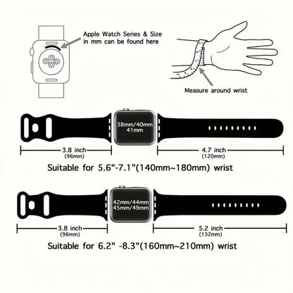 For Apple Watch 46mm / 49mm / 45mm / 44mm xDfind Butterfly Buckle Silicone Watch Band(Wine Red) by xDfind