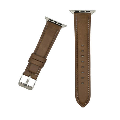 For Apple Watch 42mm / 41mm / 40mm / 38mm xDfind Crazy Horse Texture Leather Watch Band(Brown) by xDfind