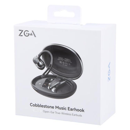 ZGA GS22 Pebble Open Wireless Bluetooth Earphone(Black) by ZGA
