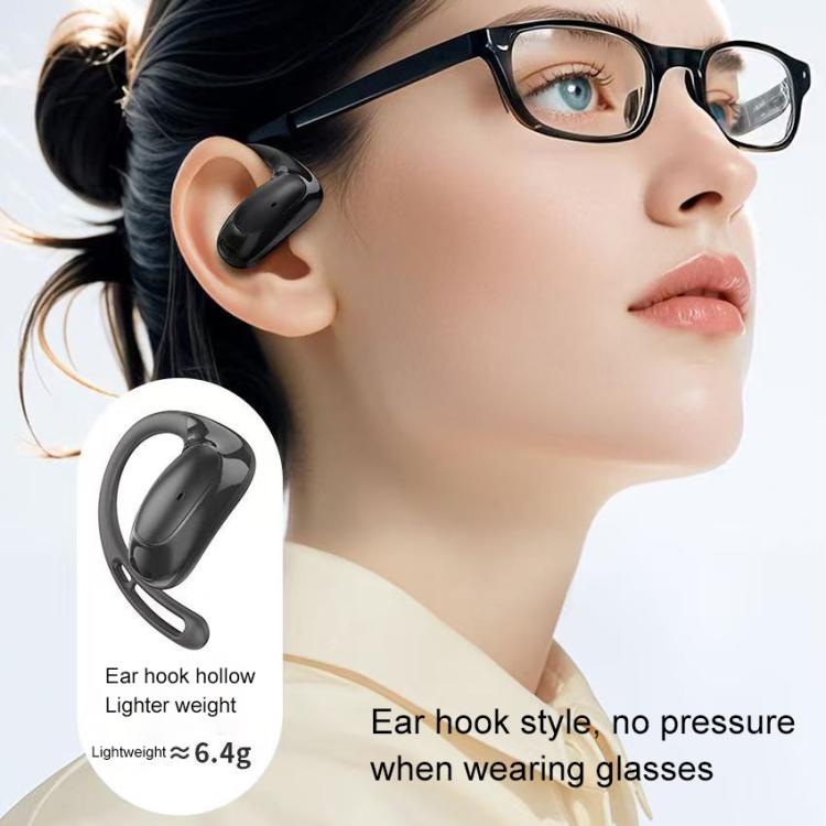 ZGA GS22 Pebble Open Wireless Bluetooth Earphone(Black) by ZGA