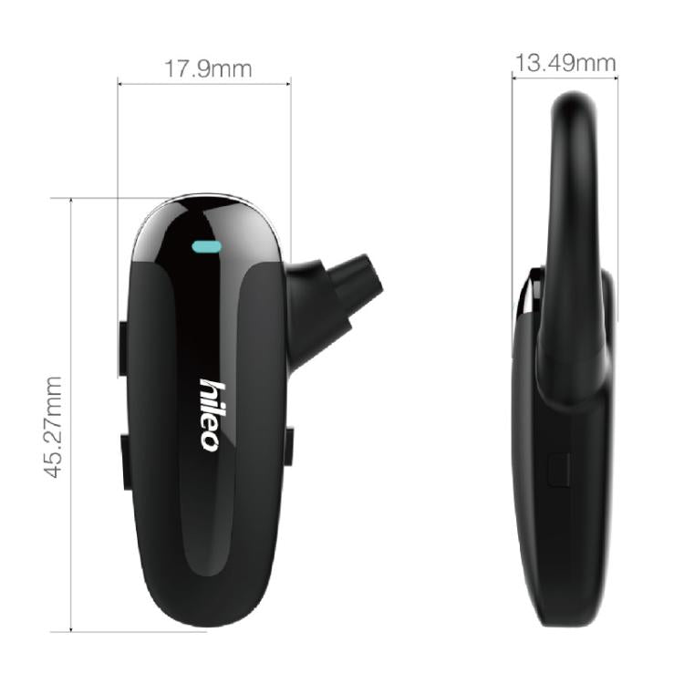 Hileo Hi70 Ear-Hook Sports Air Conduction Wireless Earphone(Navy Blue) by Hileo