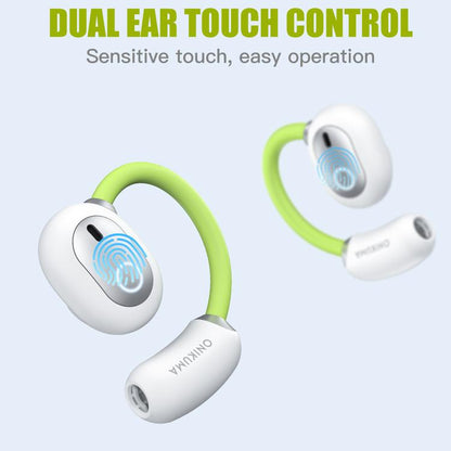ONIKUMA T25 Sport Wireless Bluetooth Earphone(White) by ONIKUMA
