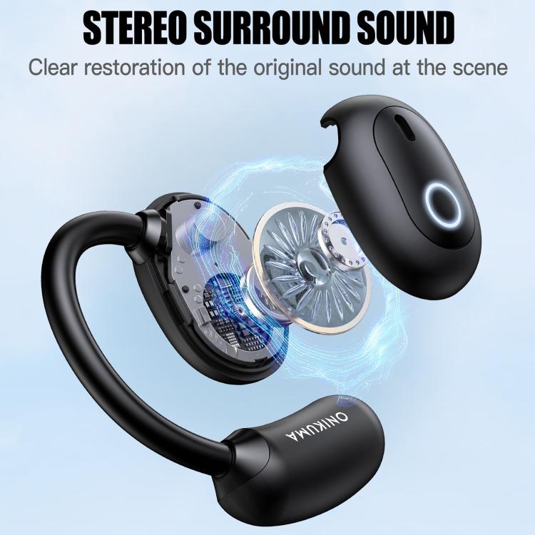 ONIKUMA T25 Sport Wireless Bluetooth Earphone(Black) by ONIKUMA