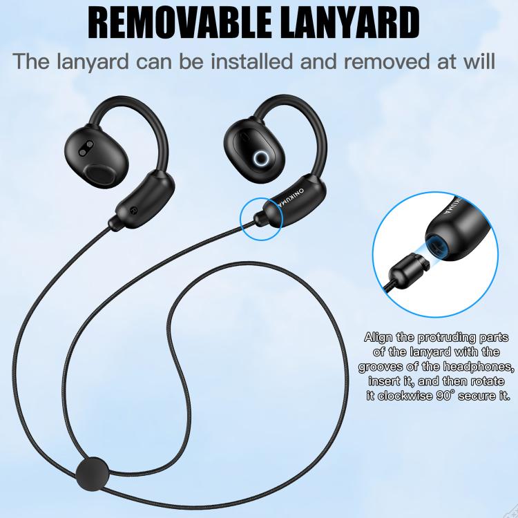 ONIKUMA T25 Sport Wireless Bluetooth Earphone(Black) by ONIKUMA