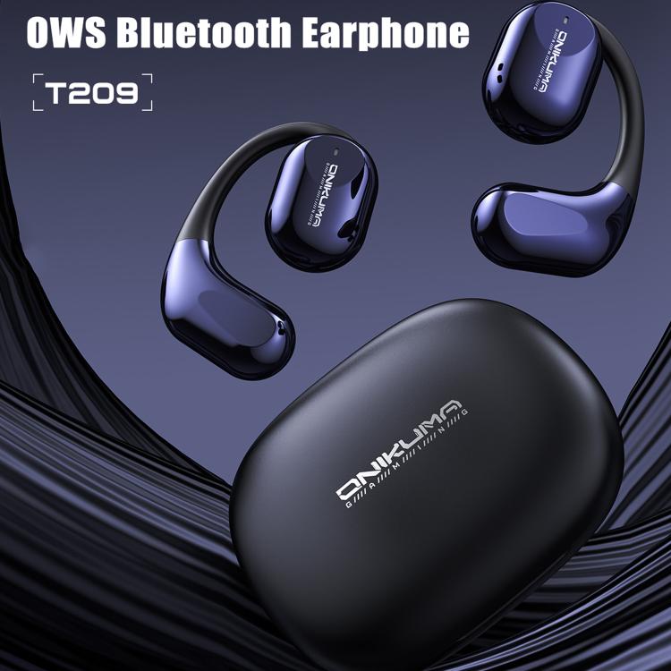 ONIKUMA T209 OWS Wireless Bluetooth Earphone(Black) by ONIKUMA