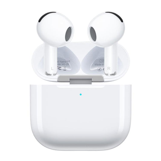 WK WS-28 Liton Series TWS Wireless Earbuds Gen6(White) by WK