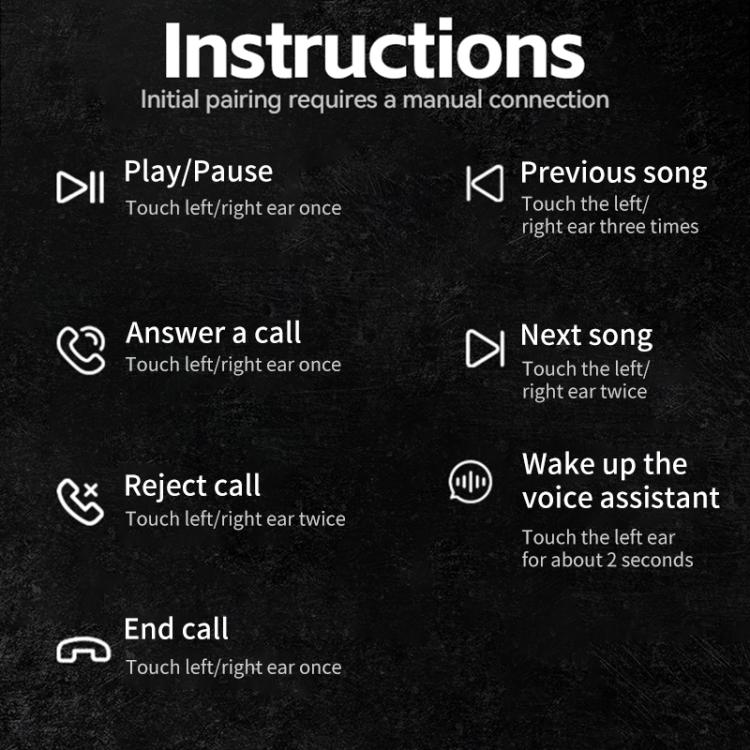 WK WS-28 Liton Series TWS Wireless Earbuds Gen6(White) by WK