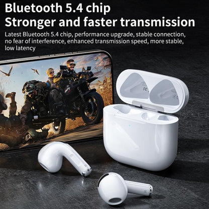 WK WS-28 Liton Series TWS Wireless Earbuds Gen6(White) by WK