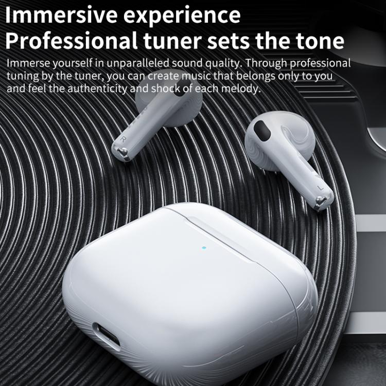 WK WS-28 Liton Series TWS Wireless Earbuds Gen6(White) by WK