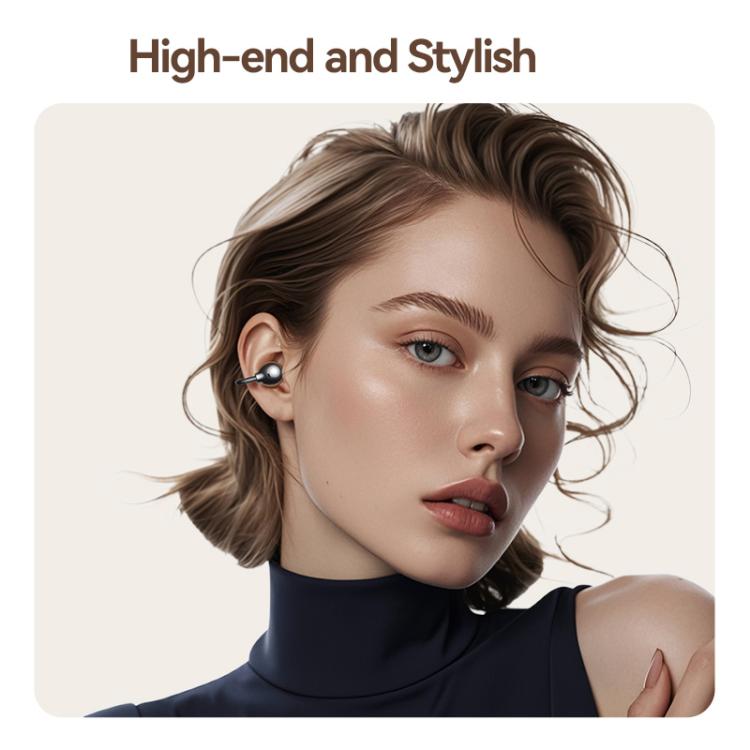 USAMS Echo R02 Clip-On Wireless Bluetooth Earphones(Tarnish) by USAMS