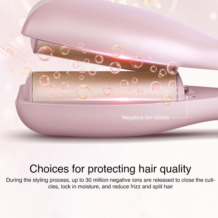 K-SKIN KD885 Negative Ion Electric Hair Curler Iron Hair Styling Tool(UK Plug Pink) by K-SKIN