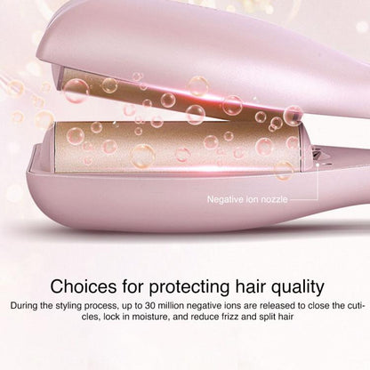 K-SKIN KD885 Negative Ion Electric Hair Curler Iron Hair Styling Tool(UK Plug Pink) by K-SKIN