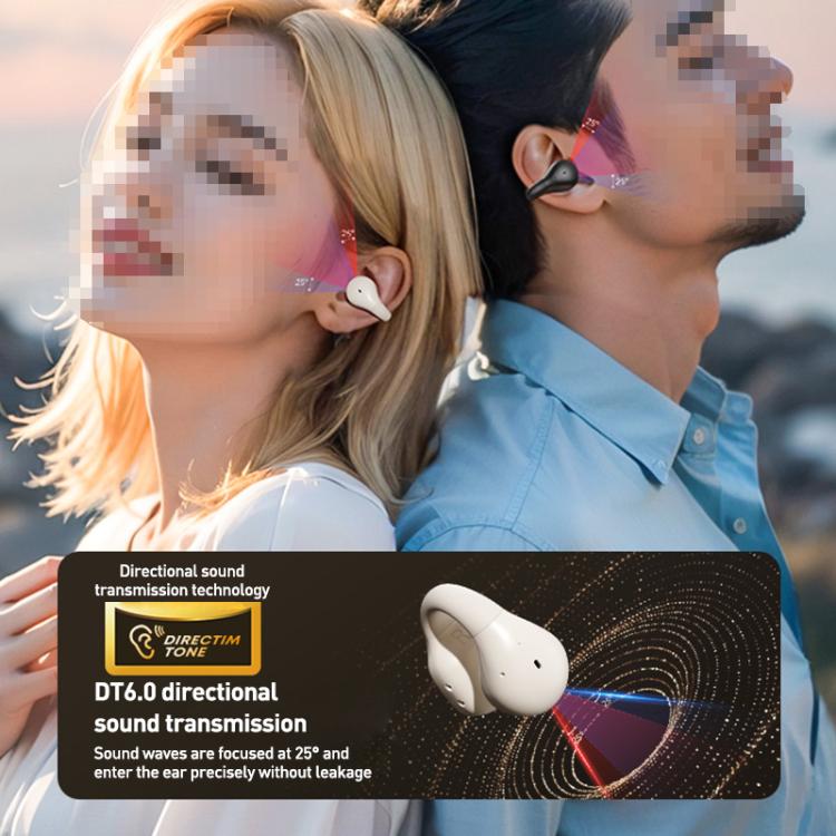 Langsdom TS03 Pro Clip-On Wireless Bluetooth Earphones(Beige) by Langsdom