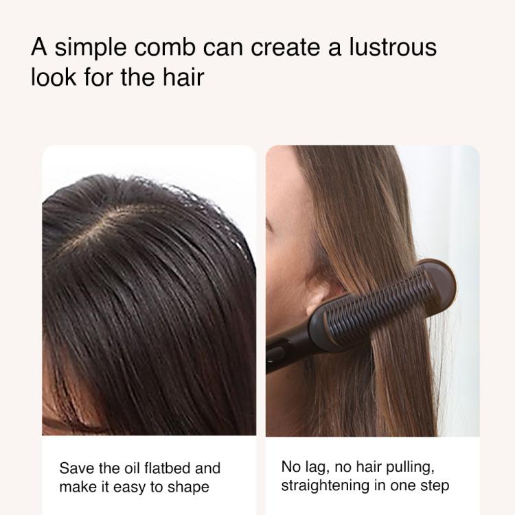 K-SKIN KD3800 PTC Heating Hair Straightening Curler Comb Iron(US Plug) by K-SKIN