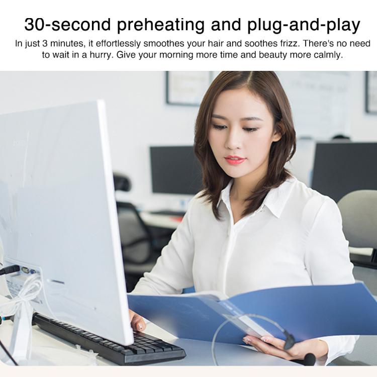 K-SKIN KD3800 PTC Heating Hair Straightening Curler Comb Iron(US Plug) by K-SKIN