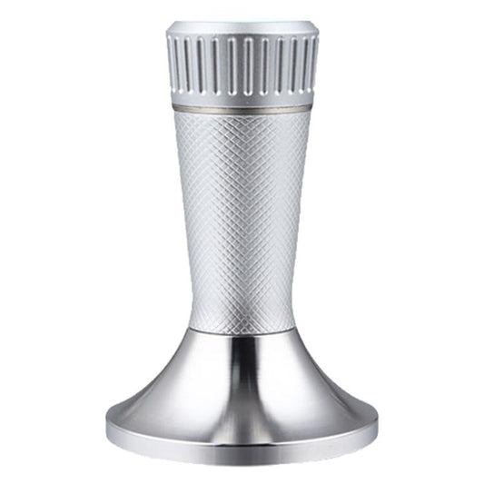 53.3mm Mesh Texture with Needle Coffee Powder Pressing Hammer Stainless Steel Cloth Powder(Silver) by bashfashion