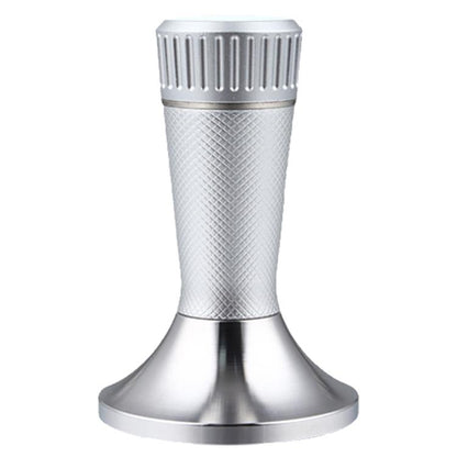 58.3mm Mesh Texture with Needle Coffee Powder Pressing Hammer Stainless Steel Cloth Powder(Silver) by bashfashion