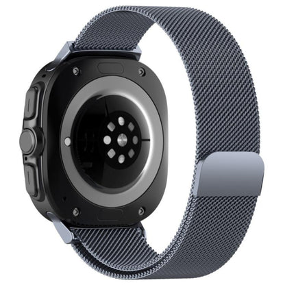 For Samsung Galaxy Watch Ultra 47mm / Ultra 2025 xDfind Milan Magnetic Stainless Steel Watch Band(Space Grey) by xDfind