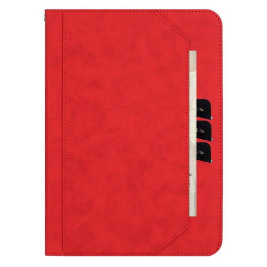 For Samsung Galaxy Tab A11 / A9 Multifunctional Wristband Leather Tablet Case(Red) by bashfashion
