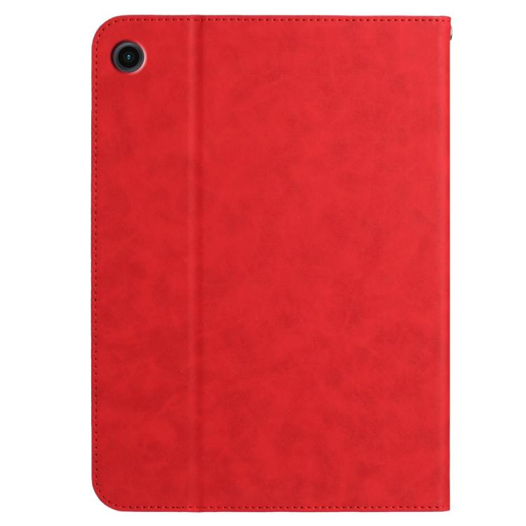 For Samsung Galaxy Tab A11+ / A9+ Multifunctional Wristband Leather Tablet Case(Red) by bashfashion