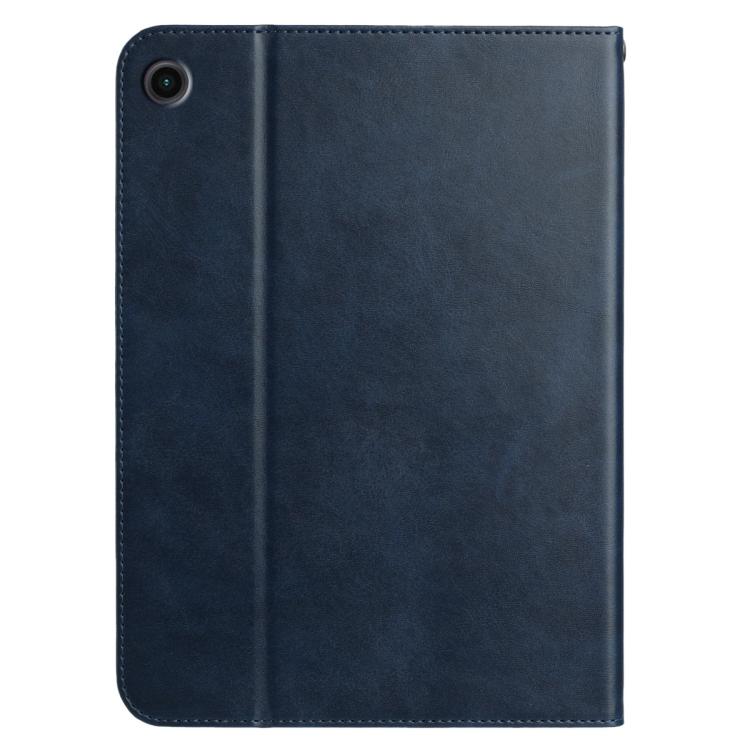 For Samsung Galaxy Tab A11+ / A9+ Multifunctional Wristband Leather Tablet Case(Dark Blue) by bashfashion