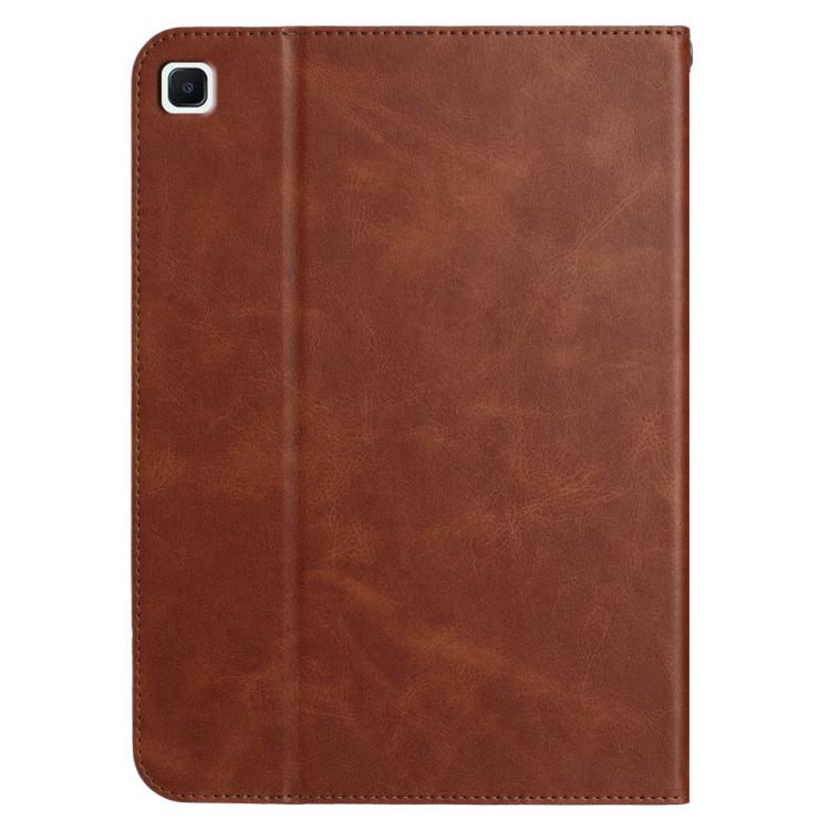 For Samsung Galaxy Tab S6 Lite 10.4 Multifunctional Wristband Leather Tablet Case(Brown) by bashfashion