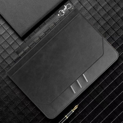 For Samsung Galaxy Tab S6 Lite 10.4 Multifunctional Wristband Leather Tablet Case(Black) by bashfashion