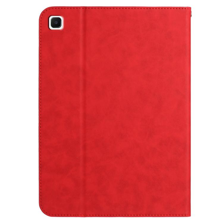 For Samsung Galaxy Tab S6 Lite 10.4 Multifunctional Wristband Leather Tablet Case(Red) by bashfashion