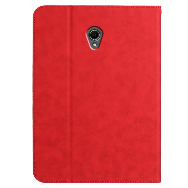 For Samsung Galaxy Tab Active5 2024 Multifunctional Wristband Leather Tablet Case(Red) by bashfashion