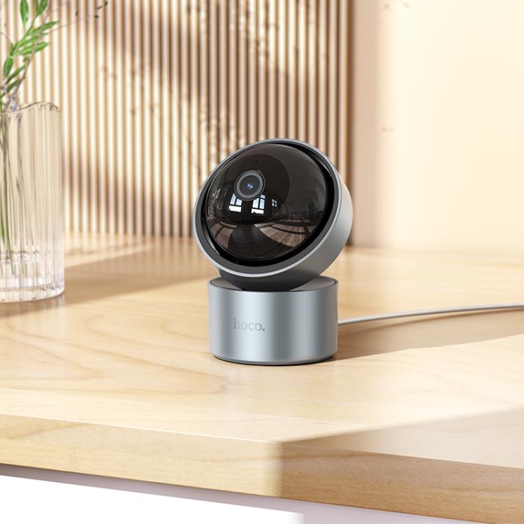 hoco D5 3MP 2.4G WiFi IP54 Indoor PTZ HD Camera(UK Plug) by hoco