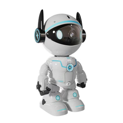 ESCAM PT205 5G WiFi Smart Robot Wireless AI Automatic Tracking Camera, Two Way Audio / Night Nersion, Plug:EU Plug(White) by ESCAM