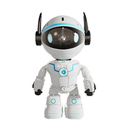 ESCAM PT205 5G WiFi Smart Robot Wireless AI Automatic Tracking Camera, Two Way Audio / Night Nersion, Plug:EU Plug(White) by ESCAM