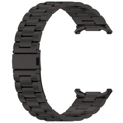 For Samsung Galaxy Watch Ultra 47mm xDfind Three Beads Metal Watch Band(Black) by xDfind