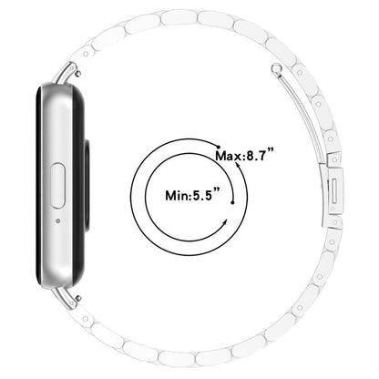 For Samsung Galaxy Watch Ultra 47mm xDfind Three Beads Metal Watch Band(Silver) by xDfind