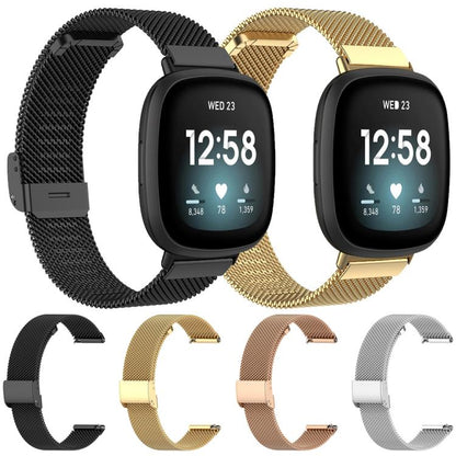 For Fitbit Charge 4 / 3 xDfind Milanese Metal Buckle Watch Band(Silver) by xDfind