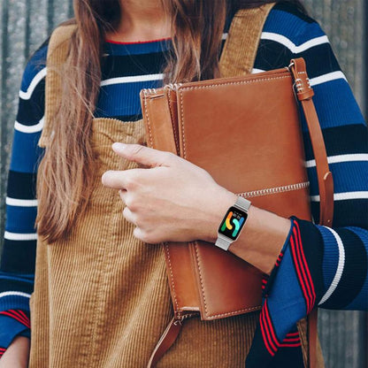 For Samsung Galaxy Watch Ultra 47mm / Ultra 2025 xDfind Milanese Metal Buckle Watch Band(Silver) by xDfind