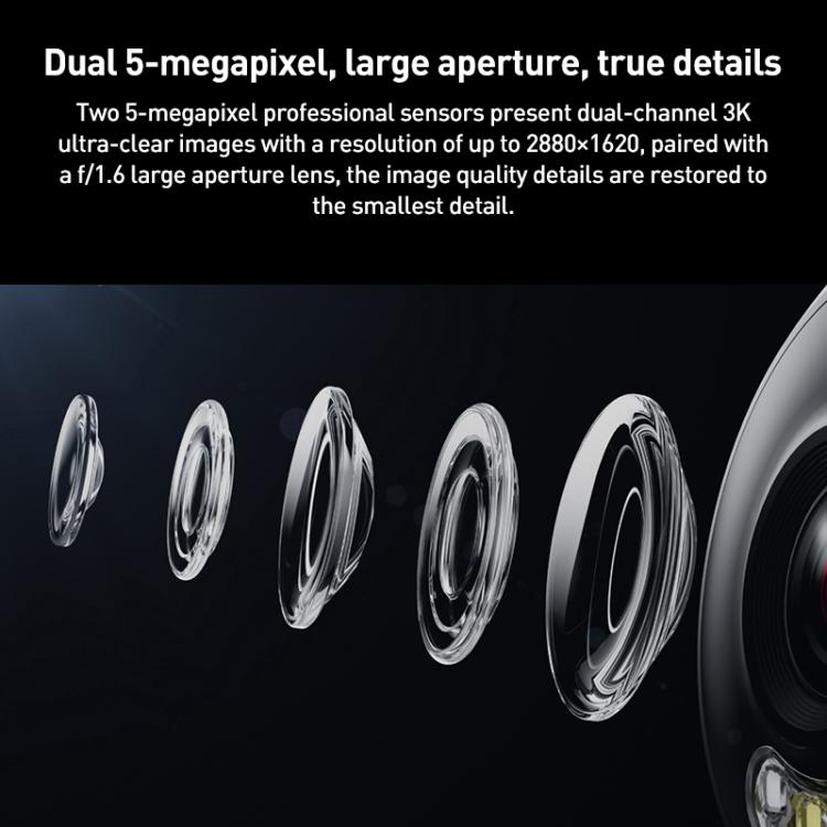 Original Xiaomi Outdoor Camera 4 MJSXJ10HL Dual 5MP 3K Ultra HD IP66 Waterproof(White) by Xiaomi