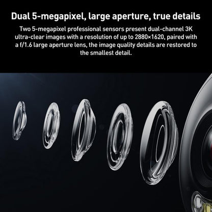 Original Xiaomi Outdoor Camera 4 MJSXJ10HL Dual 5MP 3K Ultra HD IP66 Waterproof(White) by Xiaomi