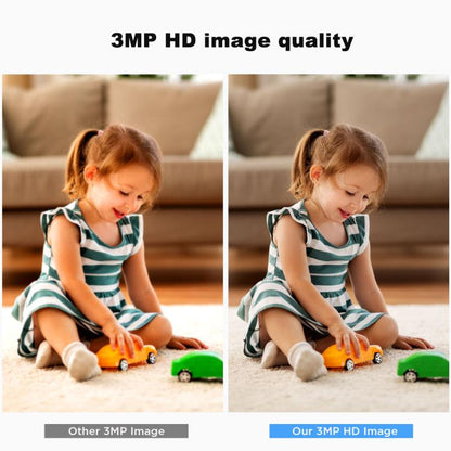 SriHome SH036 500W Pixel AI Smart HD Camera Supports Human Tracking(AU Plug) by SriHome