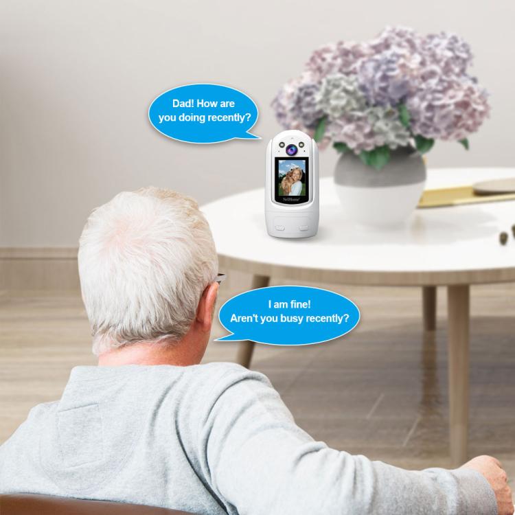 SriHome SH060 2MP 2.4 inch IPS Screen Smart IP Camera Supports Two-way Video Voice Call(US Plug) by SriHome