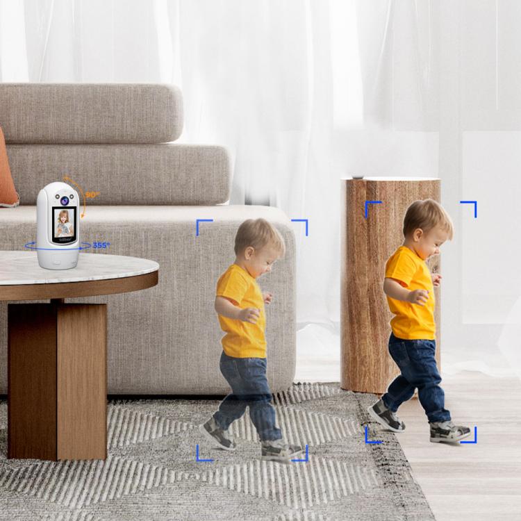 SriHome SH060 2MP 2.4 inch IPS Screen Smart IP Camera Supports Two-way Video Voice Call(US Plug) by SriHome