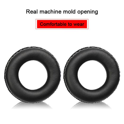 2pcs Protein Leather Replacement Earpads For AKG K240 MKII / K270(Black) by bashfashion