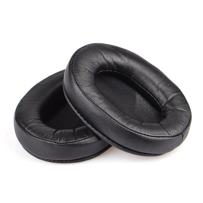 2pcs Sponge Earmuffs Replacement Earpads For ATH-MSR7, Style:Black Lambskin by bashfashion