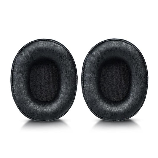 2pcs Sponge Earmuffs Replacement Earpads For ATH-SR5 / SR5BT, Style:Black Protein Leather by bashfashion