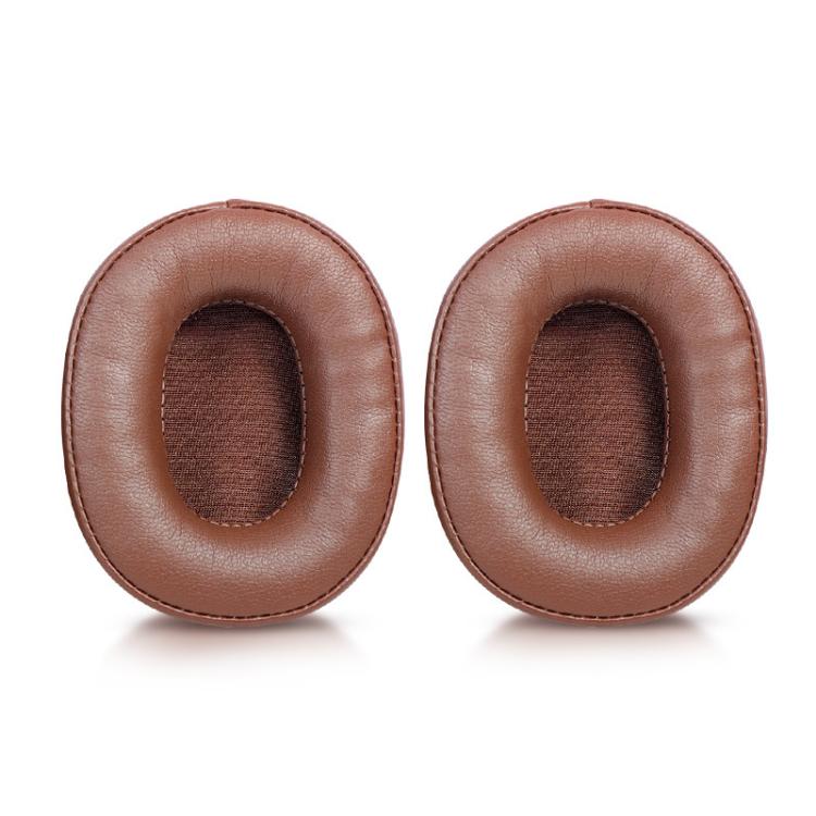 2pcs Sponge Earmuffs Replacement Earpads For ATH-SR5 / SR5BT, Style:Brown Protein Leather by bashfashion