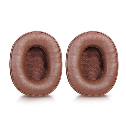 2pcs Sponge Earmuffs Replacement Earpads For ATH-SR5 / SR5BT, Style:Brown Protein Leather by bashfashion