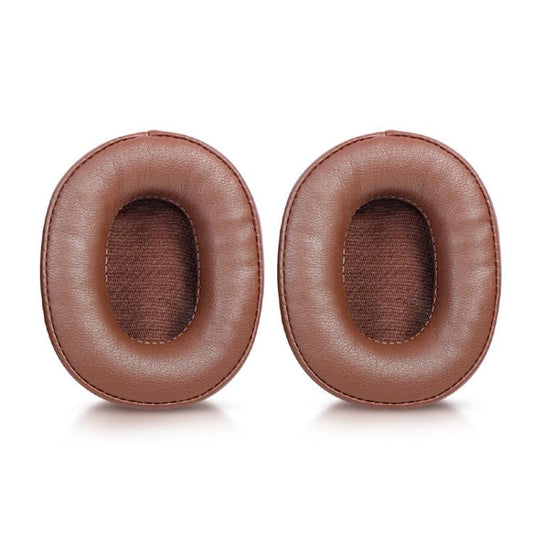 2pcs Sponge Earmuffs Replacement Earpads For ATH-SR5 / SR5BT, Style:Brown Protein Leather by bashfashion